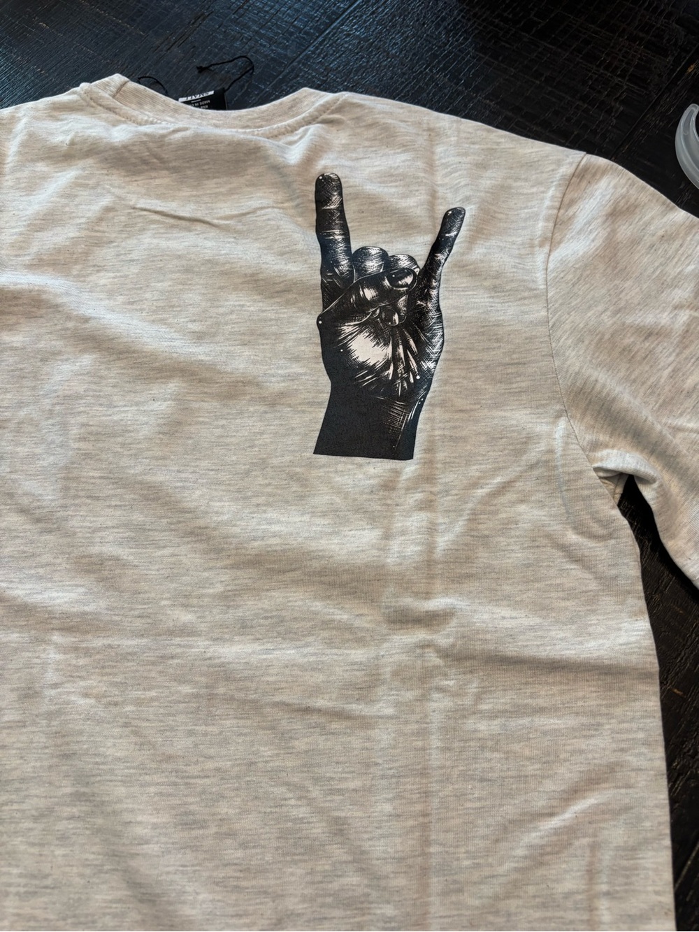 Feed Your Demons Heather Gray Tee - Small - Picture 2 of 5